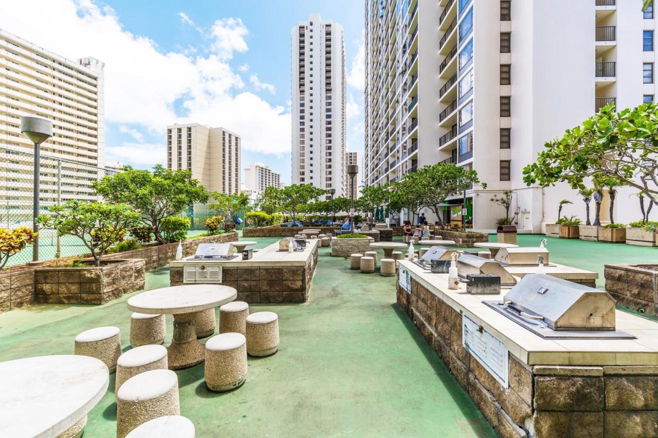 1Br With Great Ocean Views, 1 Block To Waikiki Beach โฮโนลูลู ห้อง รูปภาพ